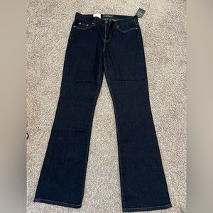 NWT Ralph Lauren Classic Bootcut Jeans Sz 6